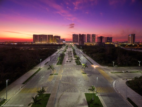 Fotografía Aérea profesional arquitectura cancún y riviera maya
