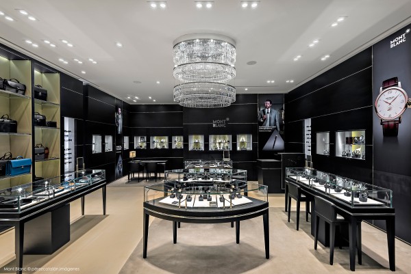 montblanc botiques luxury avenue professional photography interior architecture cancun riviera maya