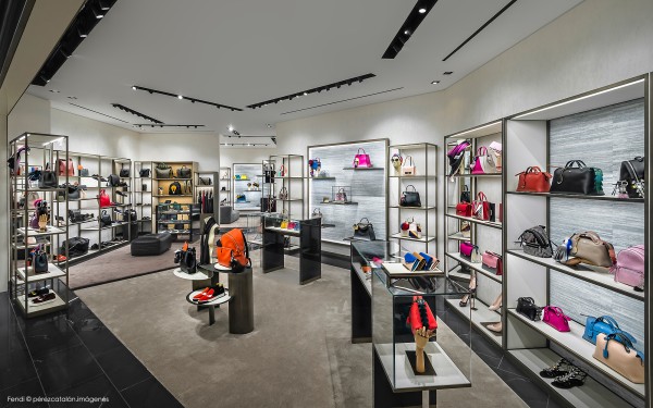 fendi botiques luxury avenue professional photography interior architecture cancun riviera maya