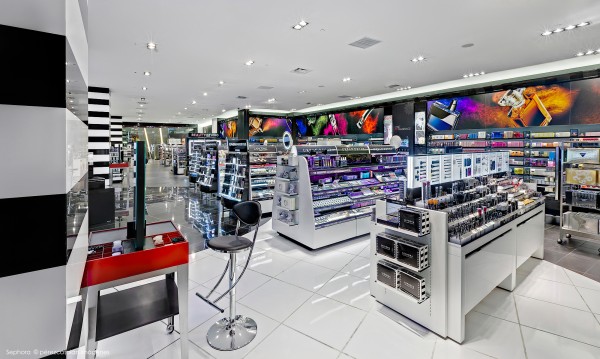 sephora antara victorias secrets botiques professional photography interior architecture cancun riviera maya