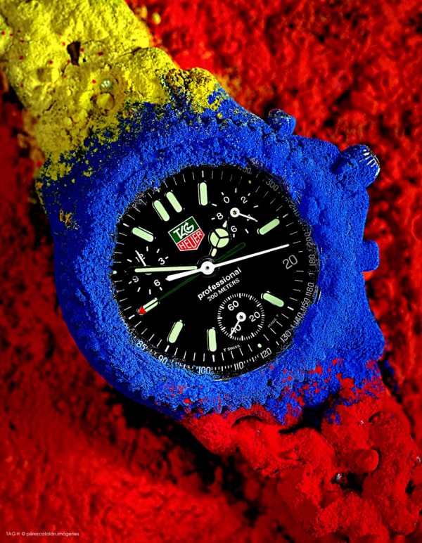 Fotógrafo profesional producto comercial alimentos cancún y riviera maya tag heuer